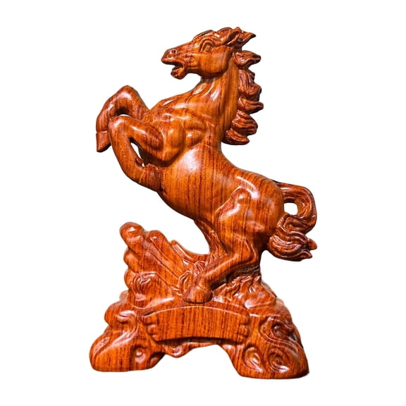 Wealth Horse Statues Sculptures Statue Collectibles Figurines Feng Shui Ornament Home Decorations Gift