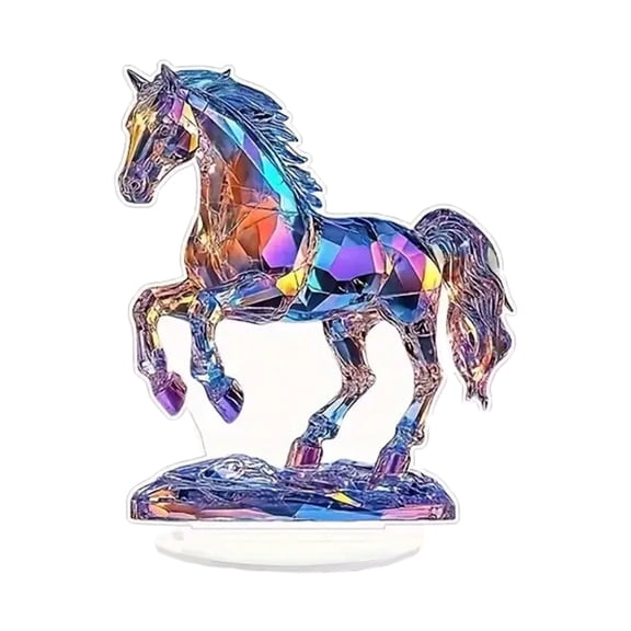 Wealth Horse Statues Sculptures Statue Collectibles Figurines Feng Shui Ornament Home Decorations Gift