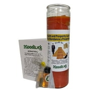Wealth and Prosperity Dressed Candle Kit - Abundancia Y Prosperidad