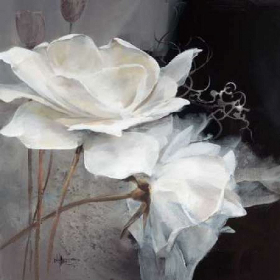 Wealth of Flowers I Canvas Art - Willem Haenraets (24 x 24)
