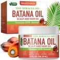 thumbnail image 1 of Wealthskin Batana Oil for Hair Growth: 100% Batana Oil from Honduras as Hair Mask, Scalp and Hair Oil. Repairs Damaged Hair & Skin, Reduces Hair Loss 4oz, 1 of 7