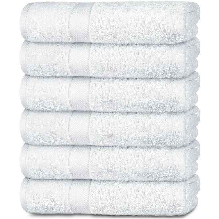  ECO TOWELS 100% Cotton Bath Towels - Cotton Towels for Bathroom  - Set of 4 Bath Towel - Shower towels, Highly Absorbent Bath Towel 27”x54”  : Home & Kitchen