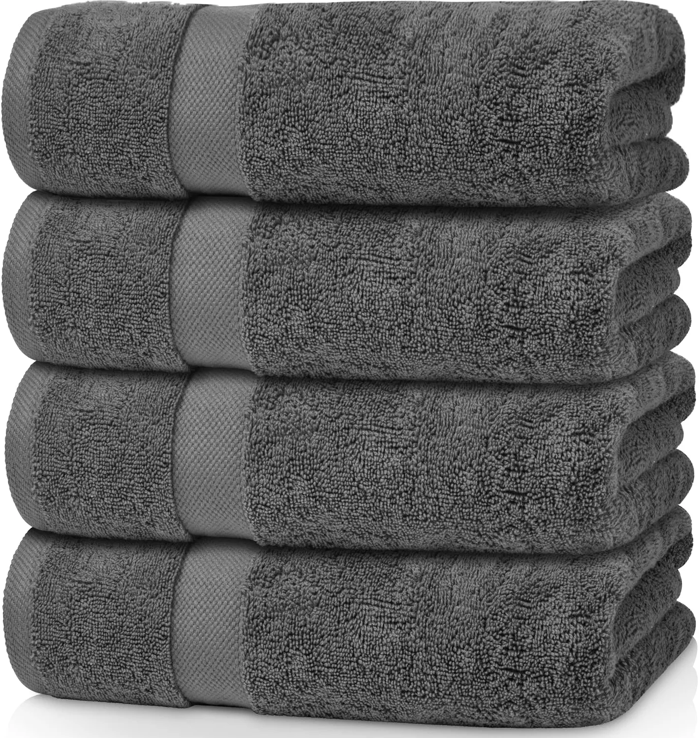 Ecoexistence, Bath, Ecoexistence Black Solid Super Soft Organic Cotton  Loops Bath Towel 3x 56nwt