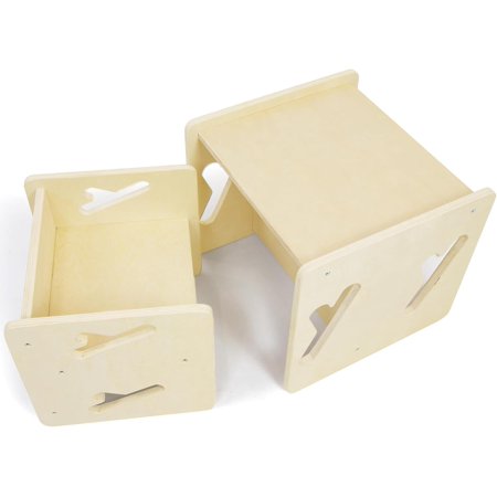 Weaning Table and Chair Solid Wooded Toddler Table and Chair Set Furniture