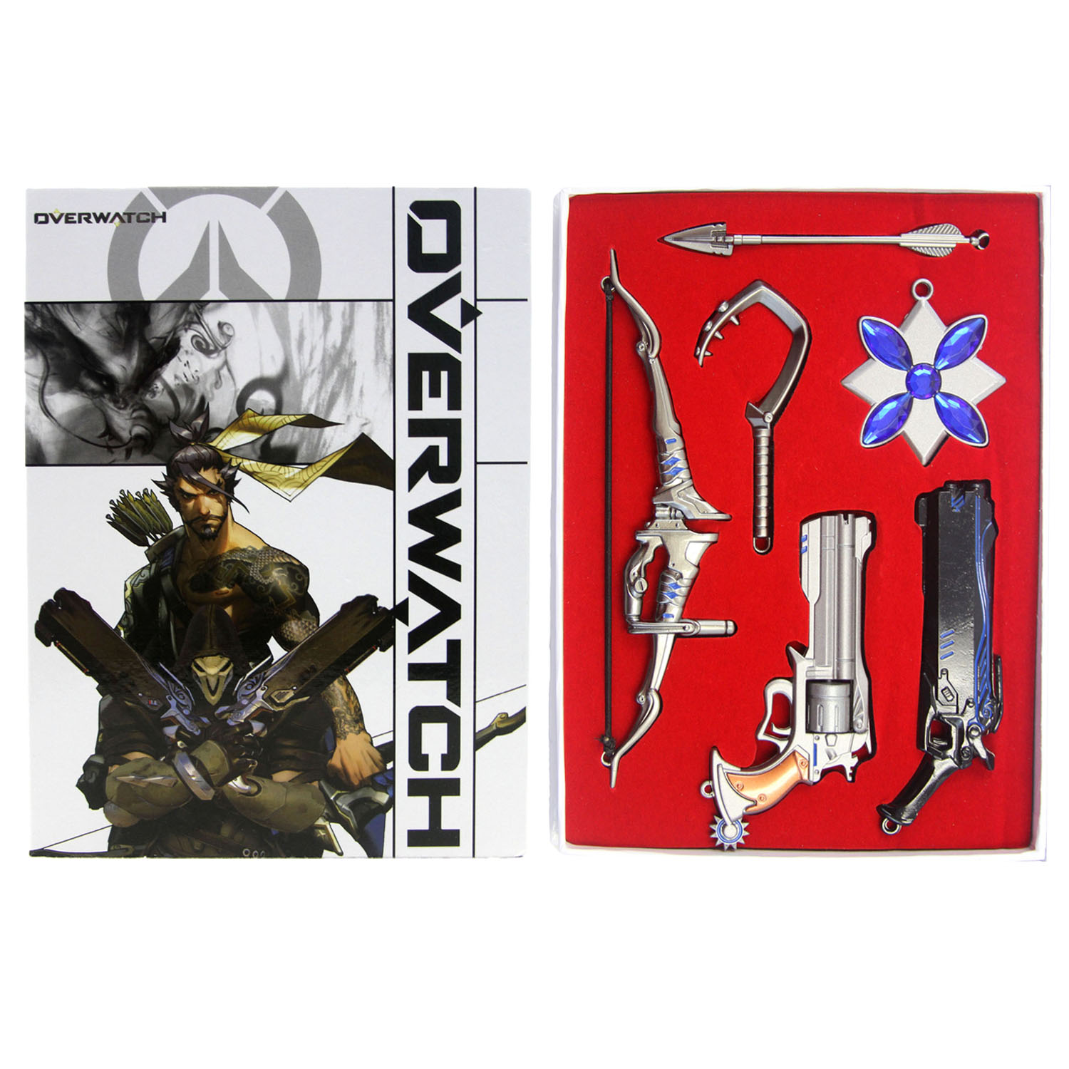 Weapon - Overwatch Necklace & Keychain 6 pc. Pendant