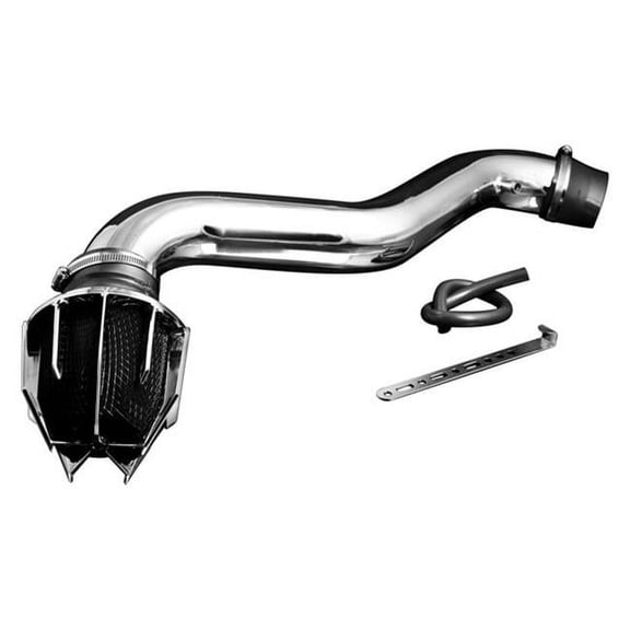 Weapon R Dragon Aluminum Polished Short Ram Air Intake System with Black Filter for 2005-2007 Subaru Legacy & Subaru Outback NT 2.5ltr