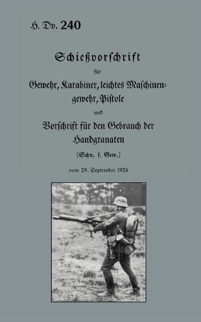 Weapon Training for Rifle and Machine Gun 1931 (Paperback) - Walmart.com
