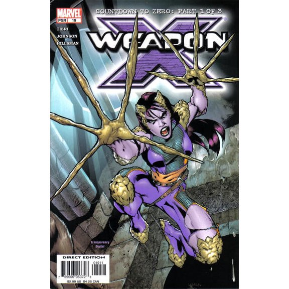 Weapon X (2nd Series) #19 VF ; Marvel Comic Book