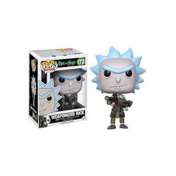 Weaponized Rick 172 Funko Pop With Protector