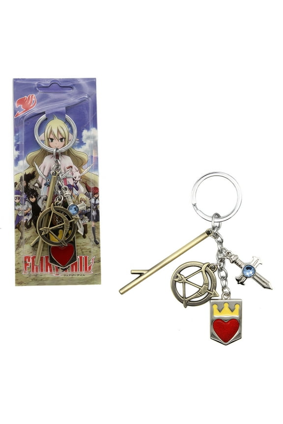 Weapons - Fairy Tail 1" Keychain 4 pc. Pendant