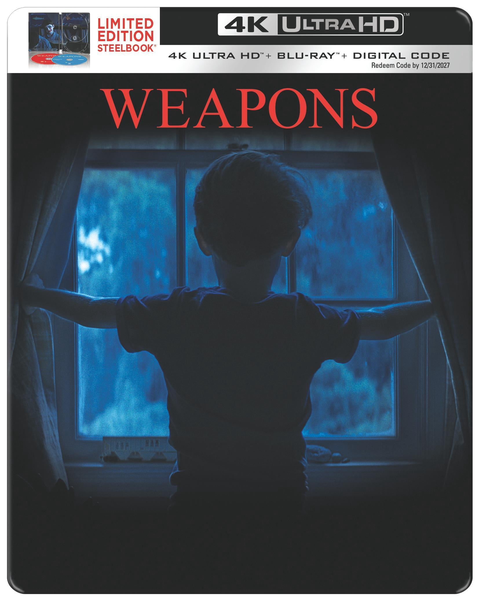 Weapons (Steelbook) (4K Ultra HD + Blu-ray + Digital Copy), Horror, Warner Bros.