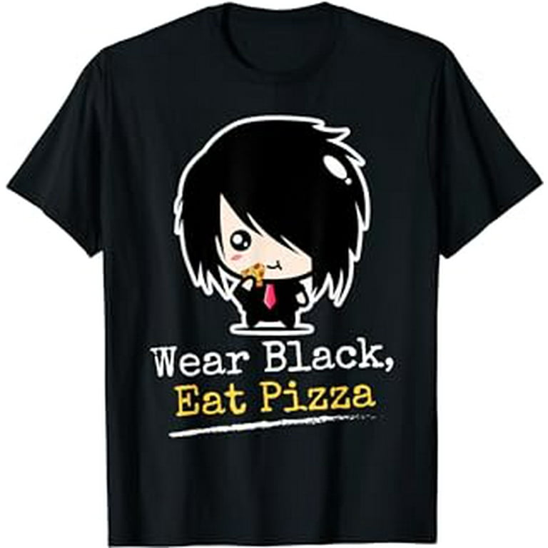 Wear Black Eat Pizza T-Shirt Wear Black Eat Pizza T-Shirt