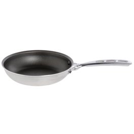 3.Clad Fry pan Ceramic Coated Tri-ply Polished (8 In.) – Chantal