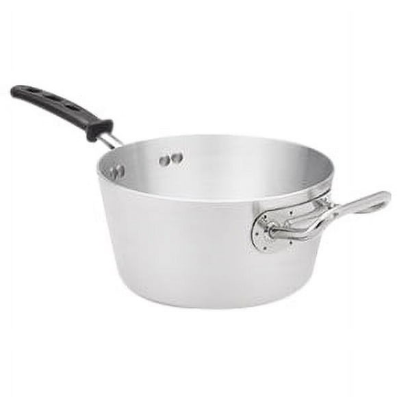 Wear-Ever Tapered Alumi. 10 Qt Sauce Pan w/ TriVent Silicone Handle