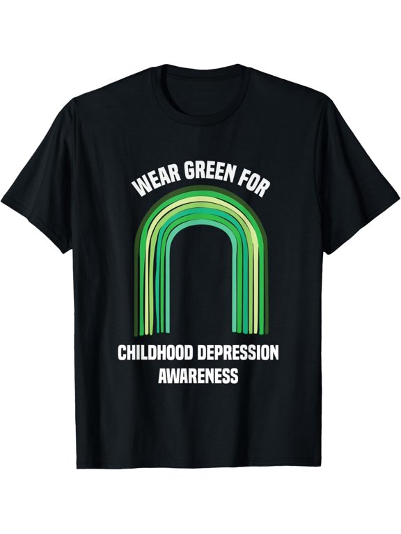 Wear Green For Childhood Depression Awareness T-Shirt