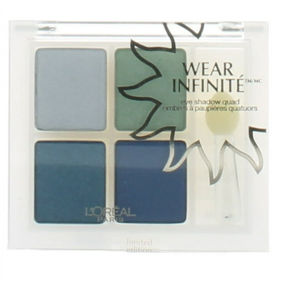 Wear Infinite 242 Sea Spls by L'Oreal for Women eyeshadow quad .16 oz. New in Box