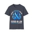 thumbnail image 1 of Wear Light Blue For Father In Law Prostate Cancer Awareness TShirt, 1 of 4