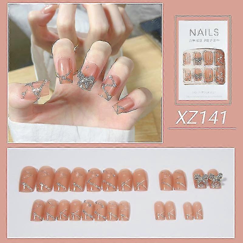 Wear Nail Stickers Zircon  Wear Armor Advanced Hot Girl Nail Wear Wear Nail Patch