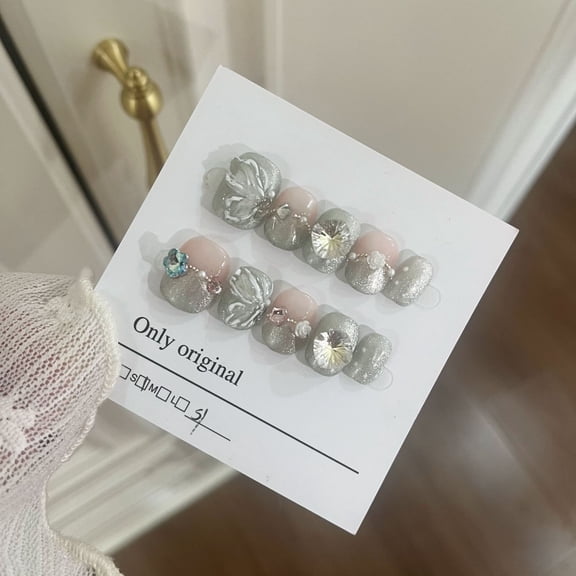 Wear Nail Tip High-grade Summer Cat's Eye Handmade
