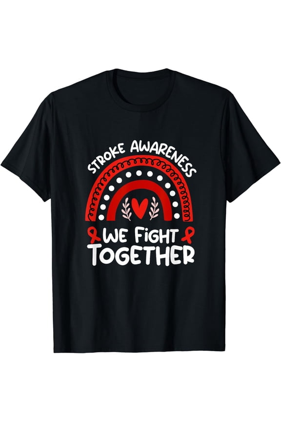 Wear Red For Stroke Awareness Shirt | Stroke T-Shirt