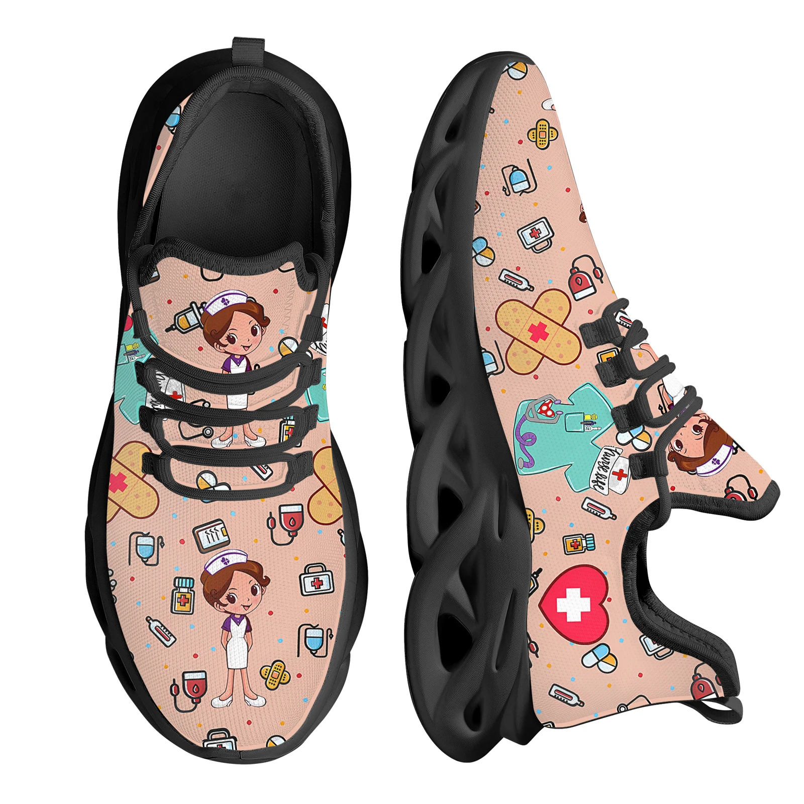 platform nurse shoes