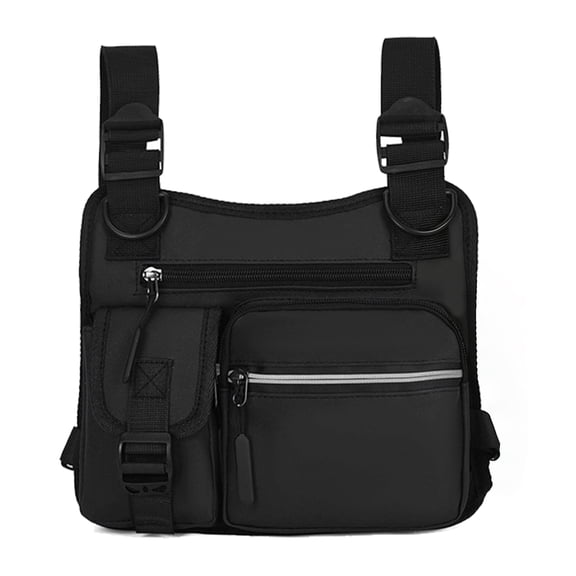 Wear Resistant Chest Pack Breathable Backpack Adjustable Strap Functional Equipment For Hiking Camping