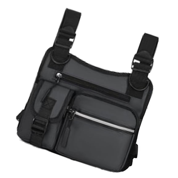Wear Resistant Chest Pack Breathable Backpack Adjustable Strap Functional Equipment For Hiking Camping