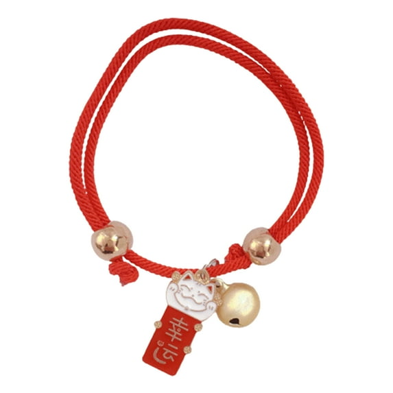 Wear-Resistant Pet Collar Bell Design, Eye-catching Medium Dog Cat Neck Rope Decor - with Cartoon Pendant