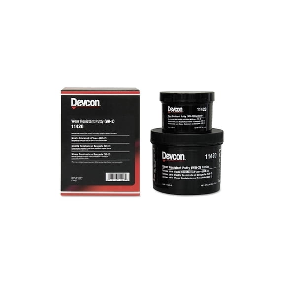 Wear Resistant Putty WR-2, 3 lb, Kit, Dark Gray