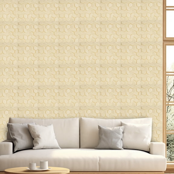 Wear Resistant Stereo Honeycomb Wall Panel Water Washable Direct Use For Game Room Kitchen Bedroom