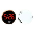 thumbnail image 1 of Wear Resistant Touch Illuminant Miniature Car Digital Clock Round Shape For Vehicle Dashboard And Air Vent Installation, 1 of 8