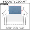 thumbnail image 1 of Wear-Resistant Universal Sofa Cover, Stretch Couch Cushion Slipcovers Replacement, Anti-Slip L Shape Sofa Covers, Chaise Lounge Slipcover Single Seat (blue), 1 of 8