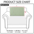 thumbnail image 1 of Wear-Resistant Universal Sofa Cover, Stretch Couch Cushion Slipcovers Replacement, Anti-Slip L Shape Sofa Covers, Chaise Lounge Slipcover Single Seat (green), 1 of 8