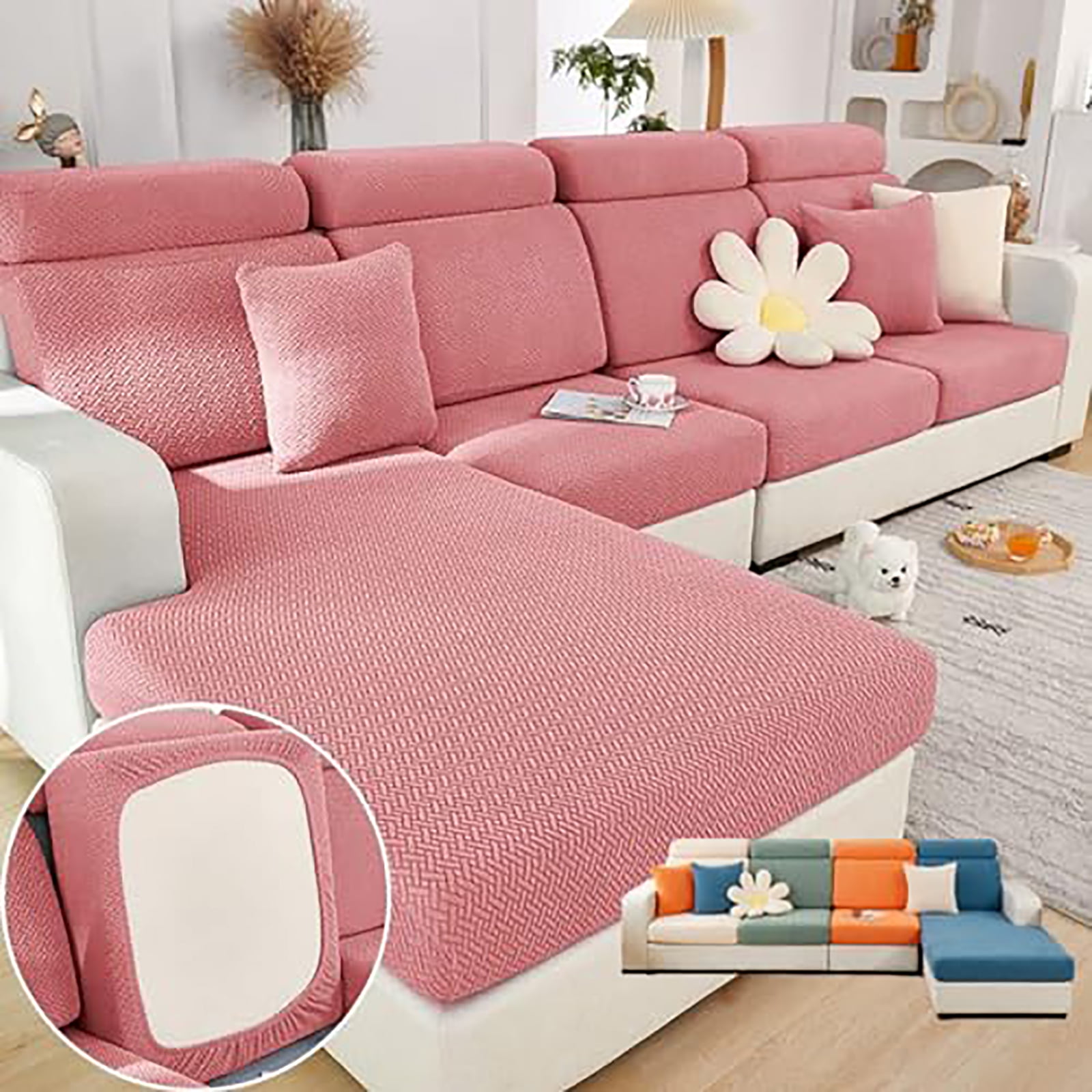 Wear-Resistant Universal Sofa Cover, Stretch Couch Cushion Slipcovers