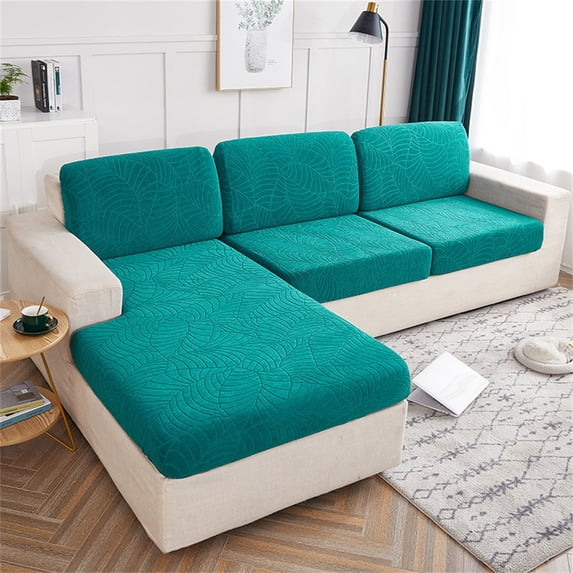 Wear-Resistant Universal Sofa Cover, Stretch Couch Cushion Slipcovers Replacement, Anti-Slip L Shape Sofa Covers, Chaise Lounge Sofa Slipcover