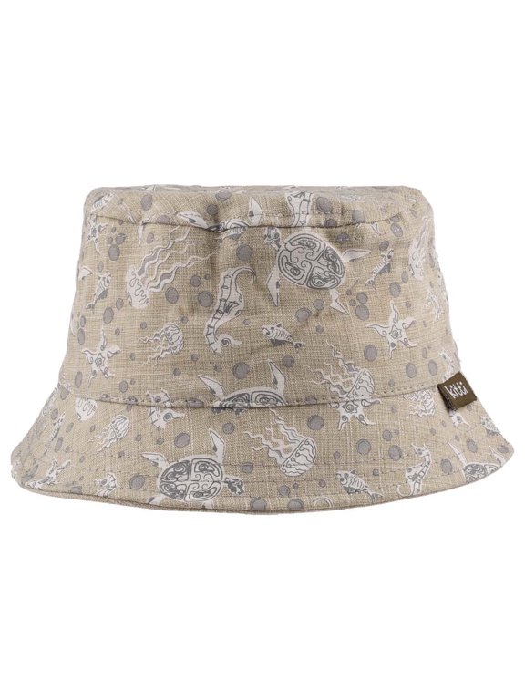 Wear Sierra Cute Alphabets Infant Fedora Hat, Soft Summer Protection, Beige, One Size