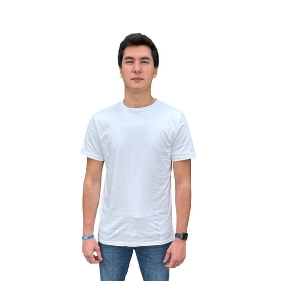 Wear Sierra Men's T-Shirt,Short Sleeve,Crewneck,Cotton, Soft, Breathable, Winter White, XX-Large