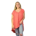 thumbnail image 1 of Wear Sierra Summer Tunic Swing Top, Cotton, Button Front, Rolled Sleeves, Life Guard, Small, 1 of 4