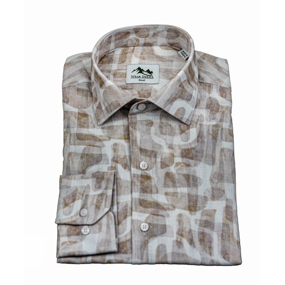 Wear Sierra Top Shelf Cotton Long Sleeve Button Up Shirts in Gray