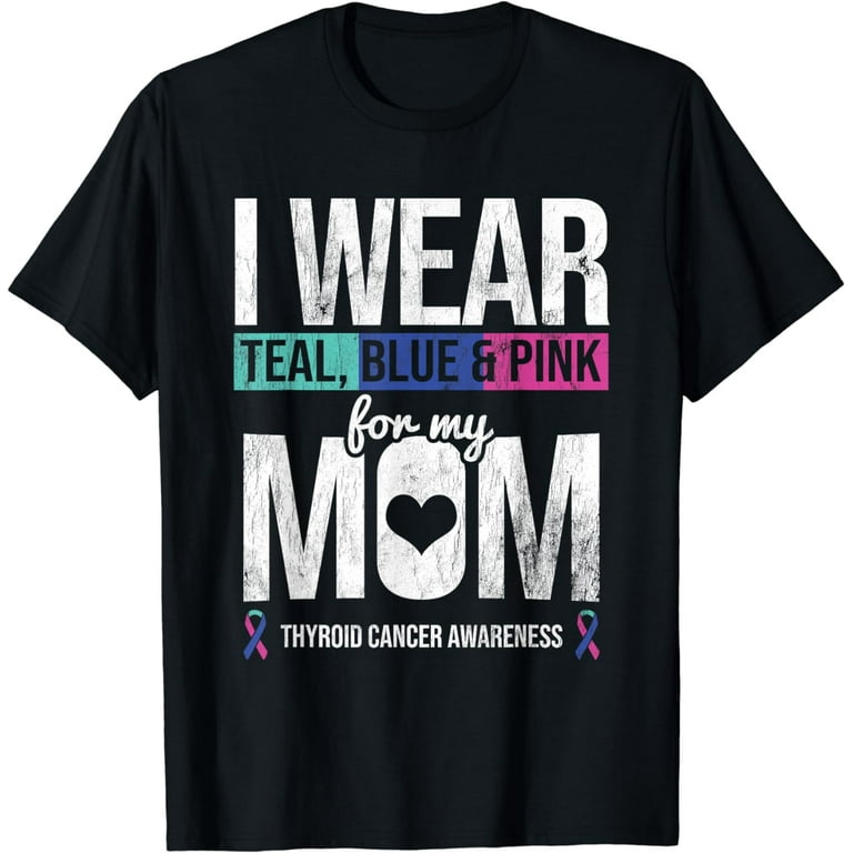 Thyroid Cancer Awareness Ribbon T Shirts Thyroid Cancer Awareness Ribbon T Shirts