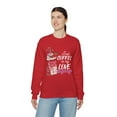thumbnail image 1 of Wear Your Love for Coffee: Coffee Is My Love Language Sweatshirt, 1 of 8