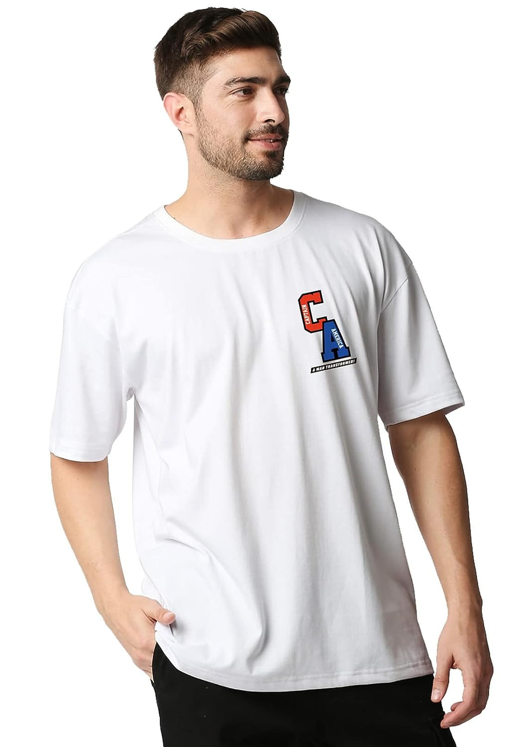 Wear Your Opinion Official Marvel Merchandise Men's Premium Cotton ...