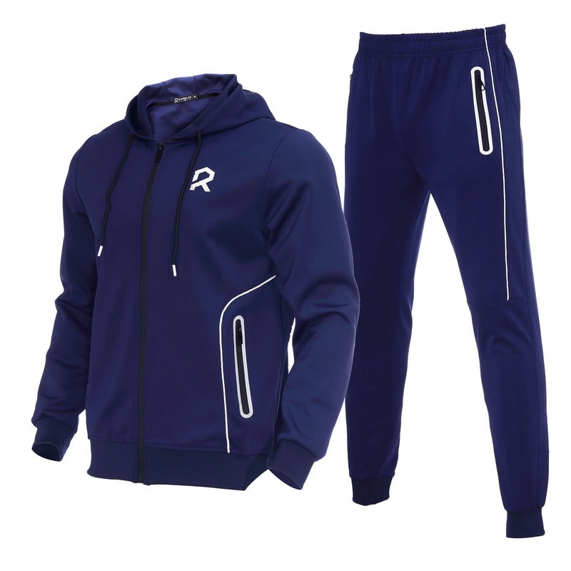 WearLink Men's Tracksuits 2 Piece Set Full Zip Athletic Running Jogging Suits Sweatsuits Sport