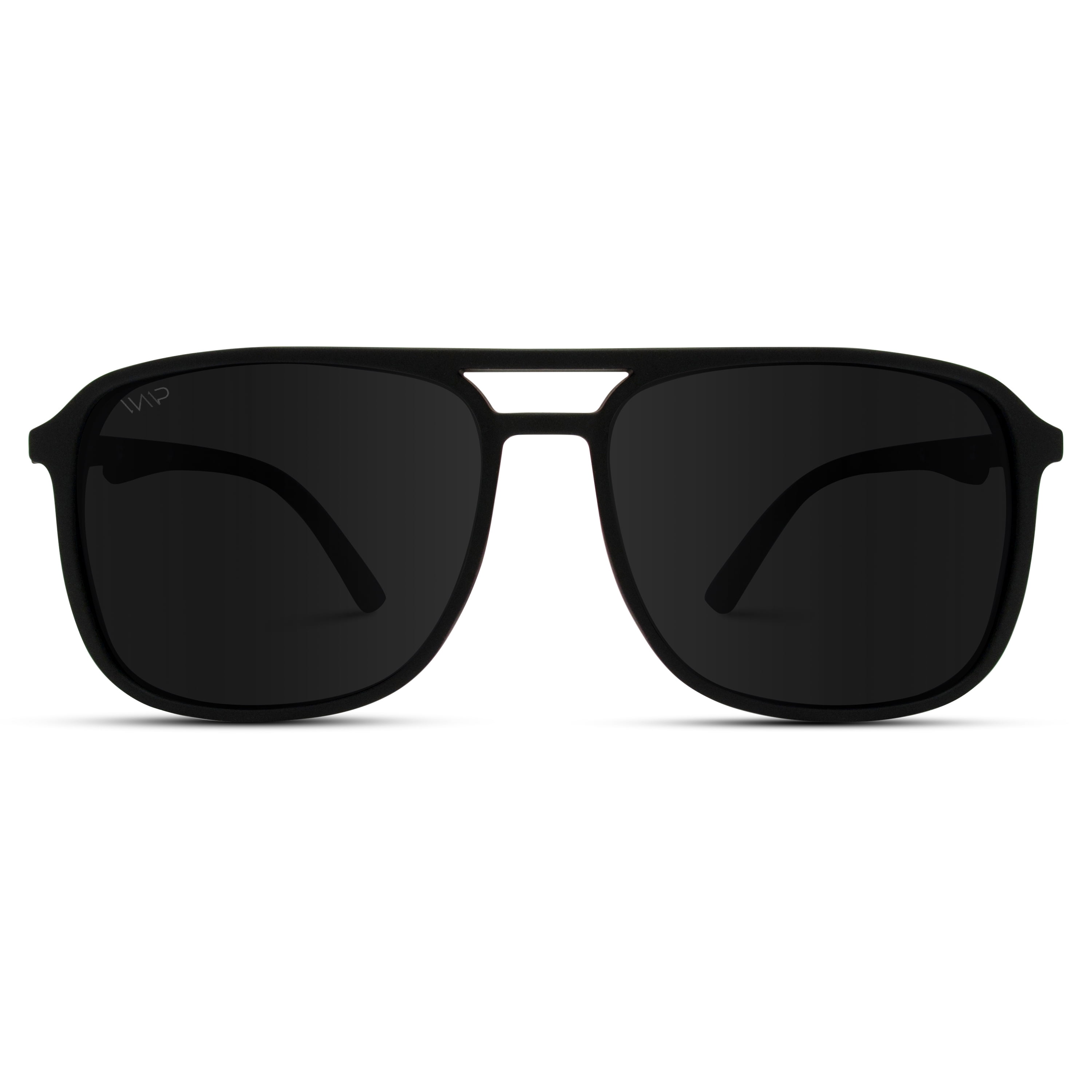 WearMe Pro - Modern Square Polarized Aviator Sunglasses for Men 