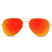 WearMe Pro - Pilot Style Classic Polarized Aviator Sunglasses