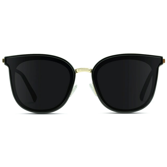 WearMe Pro - Women Flat Lens Square Fashion Modern Sunglasses