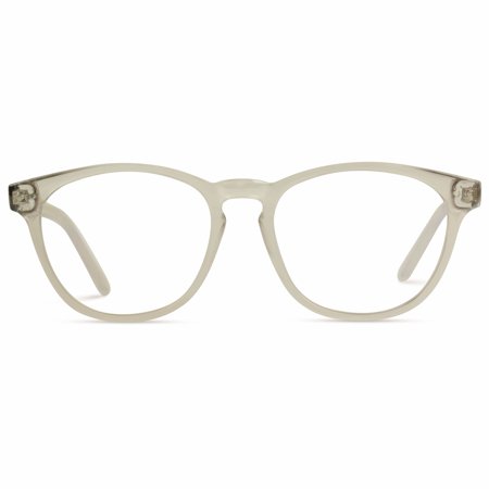 WearMe Pro - Women Round Classic Horn Rimmed Blue Light Blocking Computer Glasses