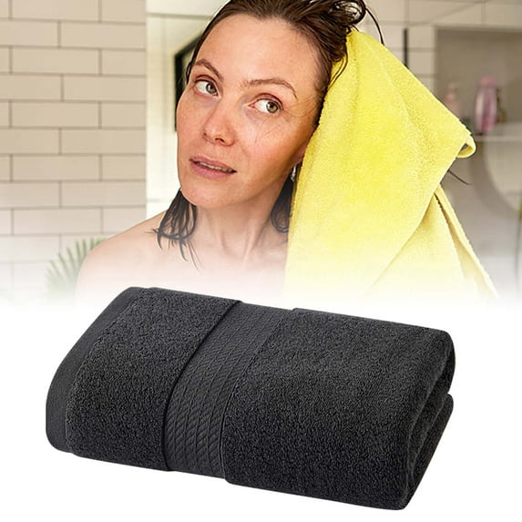 Wearable Bath Towel Robe Highly Absorbent Comfortable Unisex Cape for Bathroom Spa Use