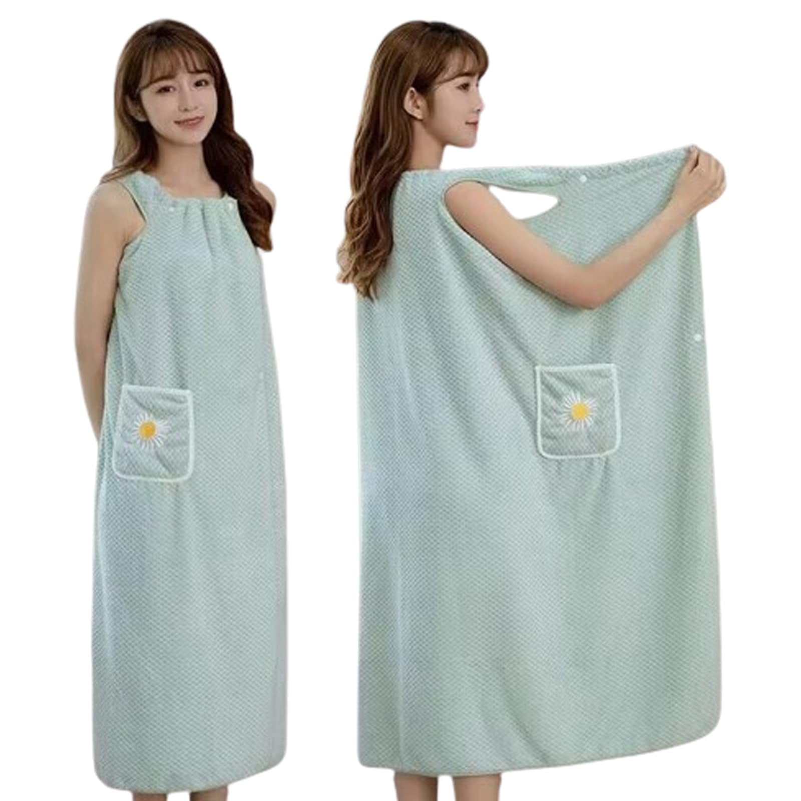 Wearable Bath Towel for Women, Quick Dry Absorb Water Bath Towel, Towel Wrap Plus Size