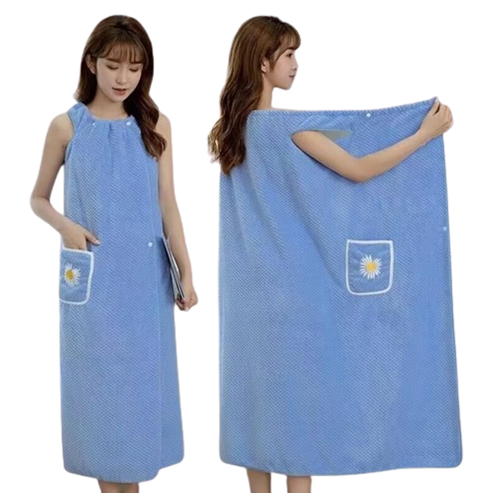 Wearable Bath Towel for Women, Quick Dry Absorb Water Bath Towel, Towel Wrap Plus Size